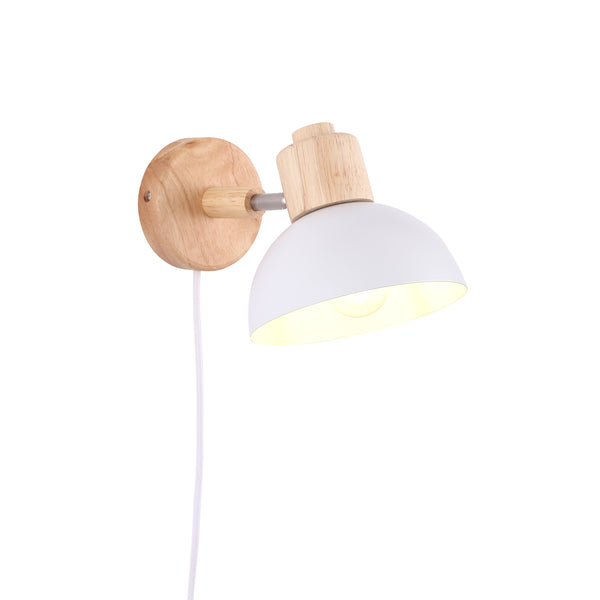 Boom Væglampe Hvid