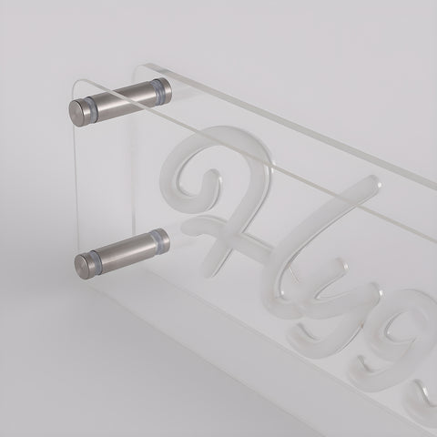 Hygge LED Neon Box Bordlampe