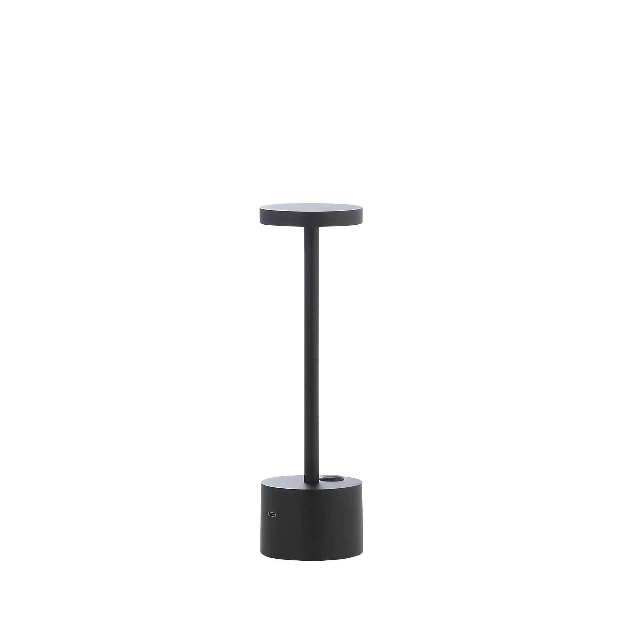 Bologna Mini LED Trådløs Bordlampe Sort