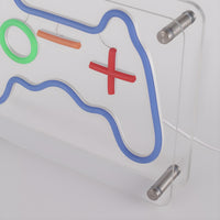 Joystick LED Neon Box Bordlampe-Lightish-OutletLamper.dk