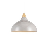 Oak Pendel Ø35 Glossy Grå-Nordic Seasons-OutletLamper.dk