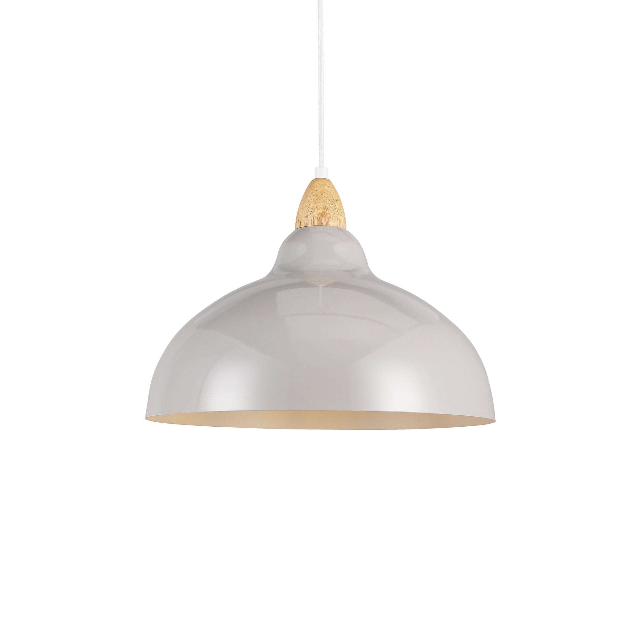 Oak Pendel Ø35 Glossy Grå-Nordic Seasons-OutletLamper.dk
