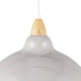 Oak Pendel Ø35 Glossy Grå-Nordic Seasons-OutletLamper.dk