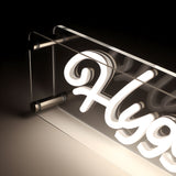 Hygge LED Neon Box Bordlampe-Lightish-OutletLamper.dk