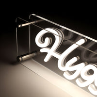 Hygge LED Neon Box Bordlampe-Lightish-OutletLamper.dk