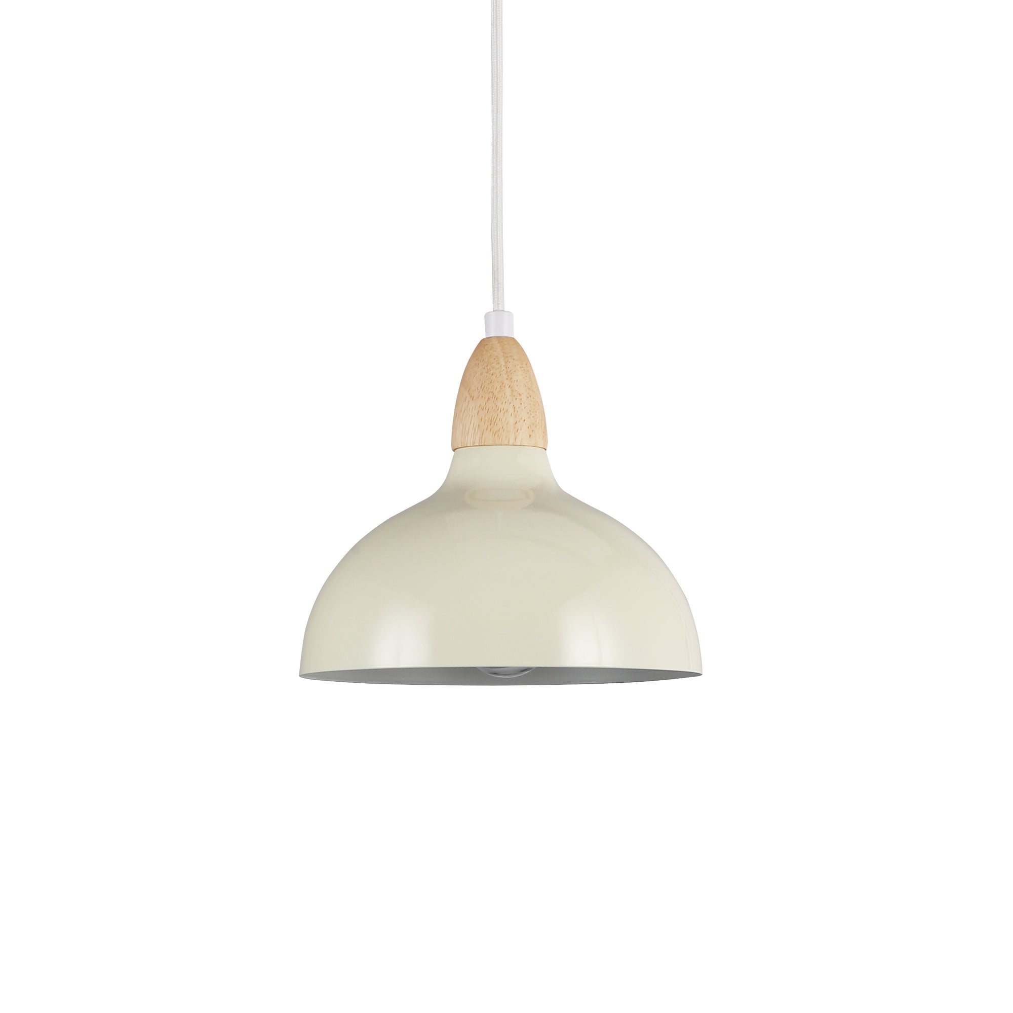 Oak Pendel Ø19 Glossy Vanilje-Nordic Seasons-OutletLamper.dk