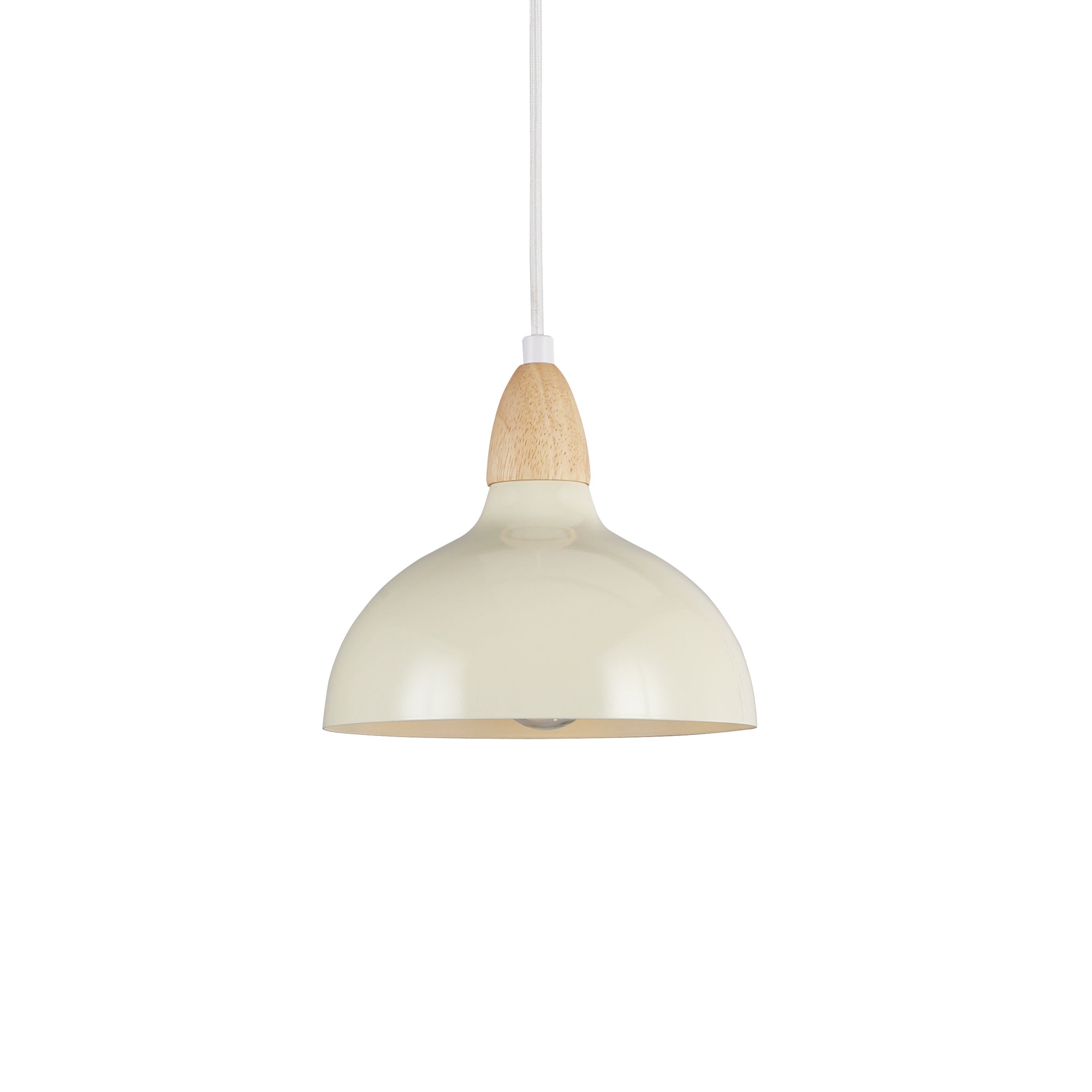 Oak Pendel Ø19 Glossy Vanilje-Nordic Seasons-OutletLamper.dk