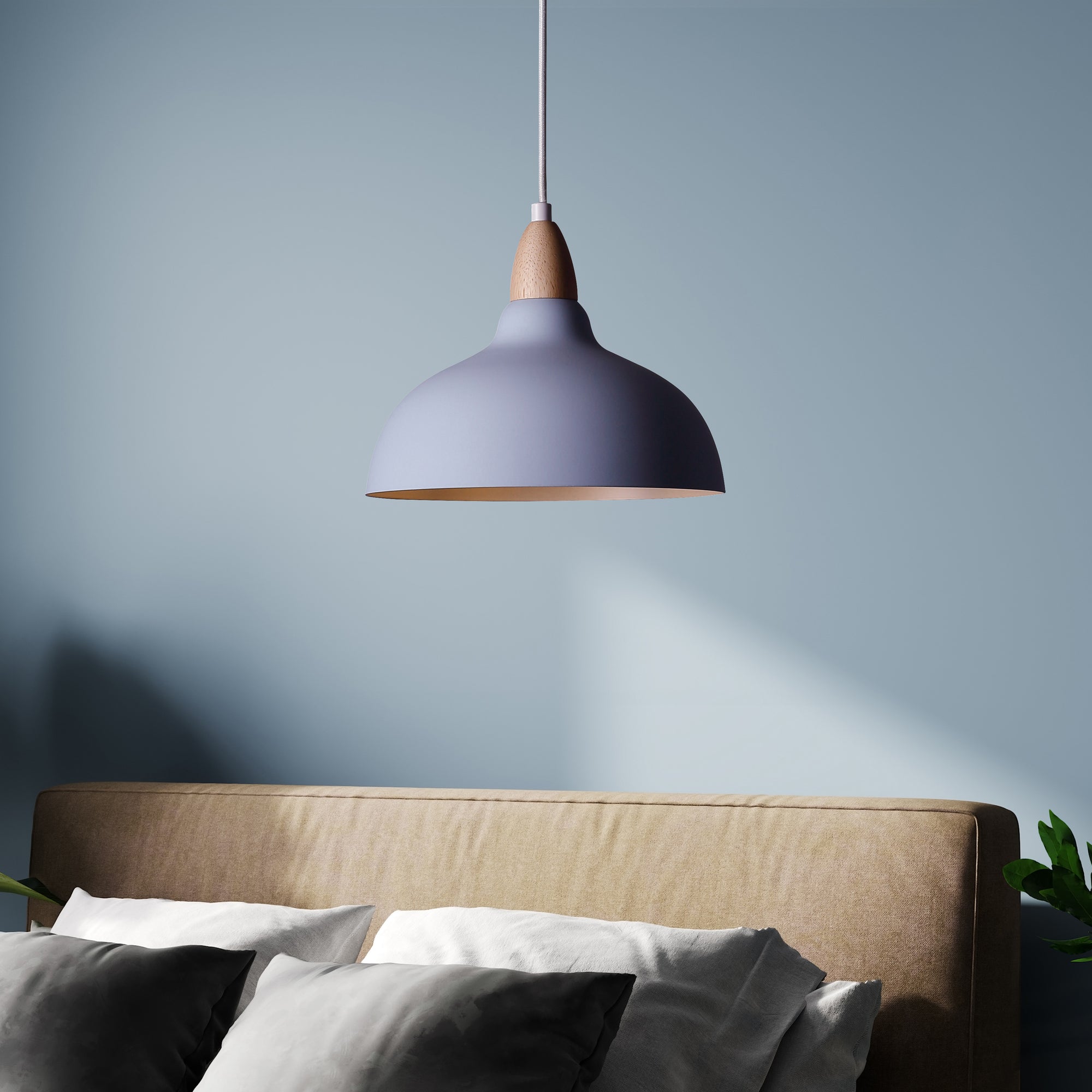 Oak Pendel Ø24 Lyseblå-Nordic Seasons-OutletLamper.dk
