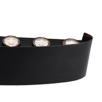 Ortelo 12W 32cm Væglampe Sort-Nordics Pro-OutletLamper.dk