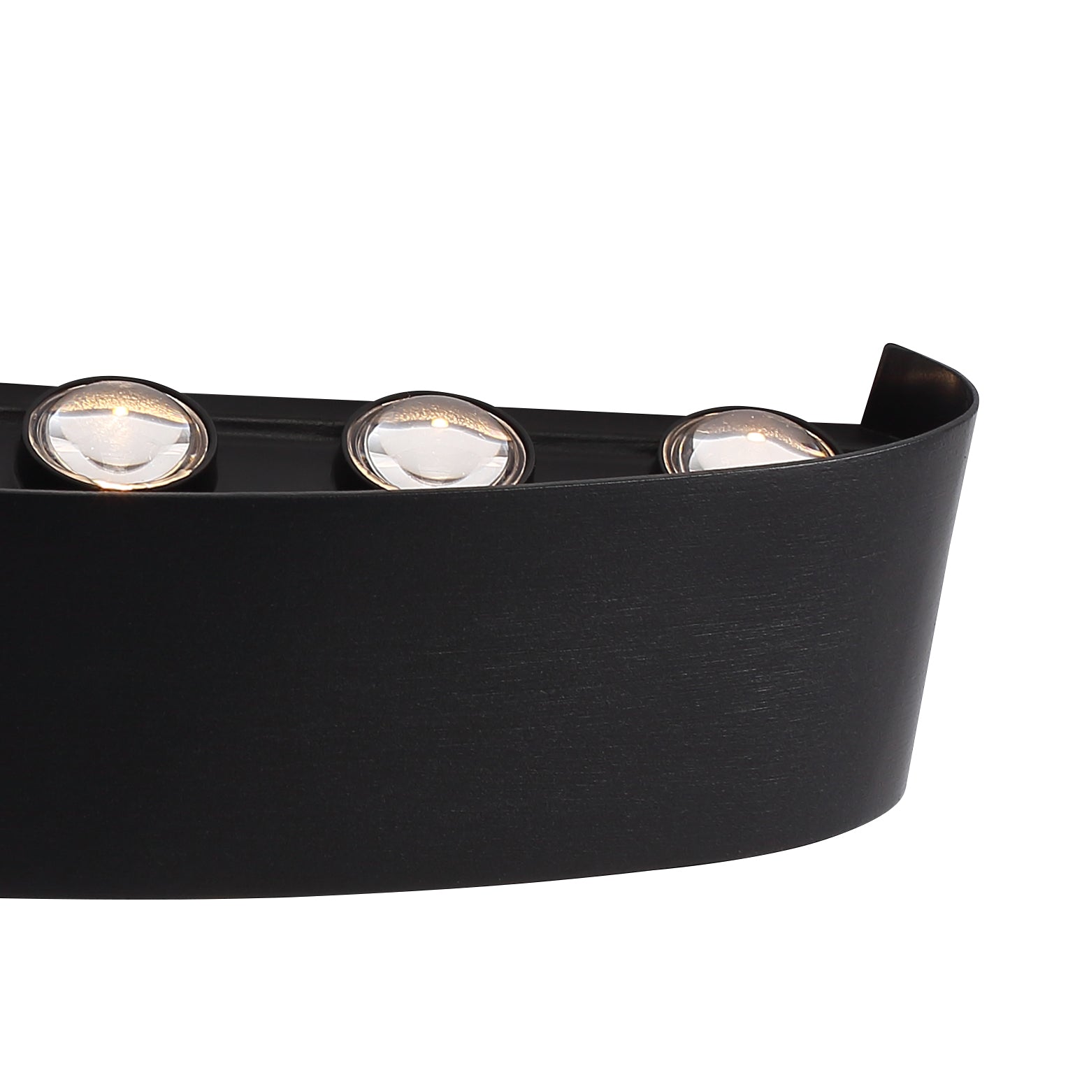Ortelo 12W 32cm Væglampe Sort-Nordics Pro-OutletLamper.dk