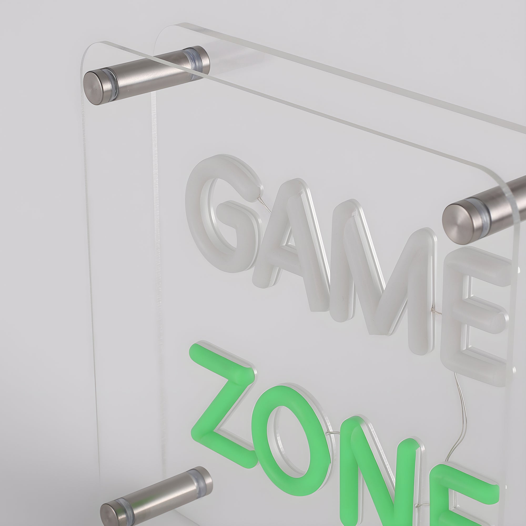 Game Zone LED Neon Box Bordlampe-Lightish-OutletLamper.dk