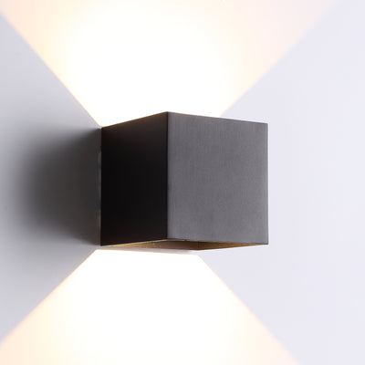 LED Væglampe XL 20W Udendørs Sort-Nordics Pro-OutletLamper.dk