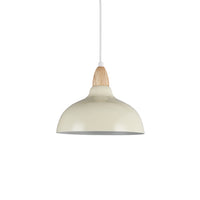 Oak Pendel Ø24 Glossy Vanilje-Nordic Seasons-OutletLamper.dk