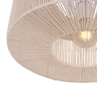 Braided Loftlampe Ø46 Raw White-Nordic Seasons-OutletLamper.dk