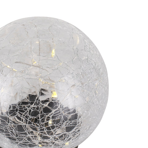 Solcelle Glaskugle 10cm