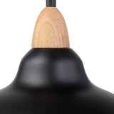 Oak Pendel Ø35 Lyst Træ/Sort-Nordic Seasons-OutletLamper.dk