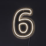 Tal 6 Neon Væglampe-Lightish-OutletLamper.dk
