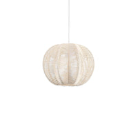 Tiva Braided Pendel Ø32 Raw White