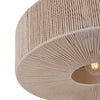 Braided Loftlampe Ø60 Raw White
