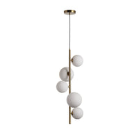 Valencia Hjørnependel Messing/Opal-Nordic Seasons-OutletLamper.dk