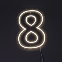 Tal 8 Neon Væglampe-Lightish-OutletLamper.dk