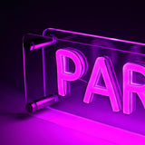 Paris LED Neon Box Bordlampe-Lightish-OutletLamper.dk