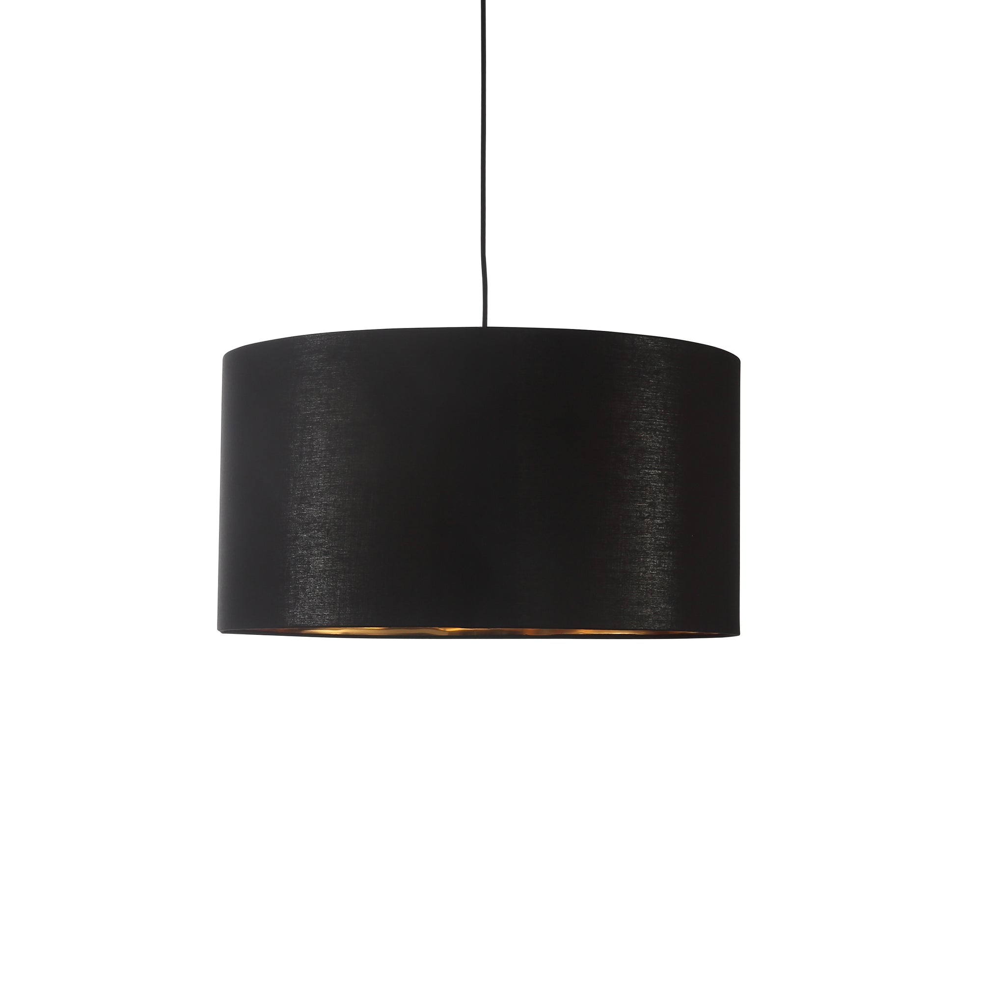 Drum Pendel Ø50 Sort/Messing-ShadesbyCPH-OutletLamper.dk