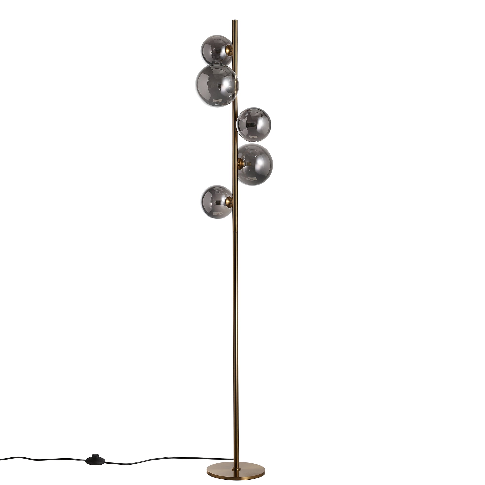 Valencia Gulvlampe Messing/Smoke-Nordic Seasons-OutletLamper.dk