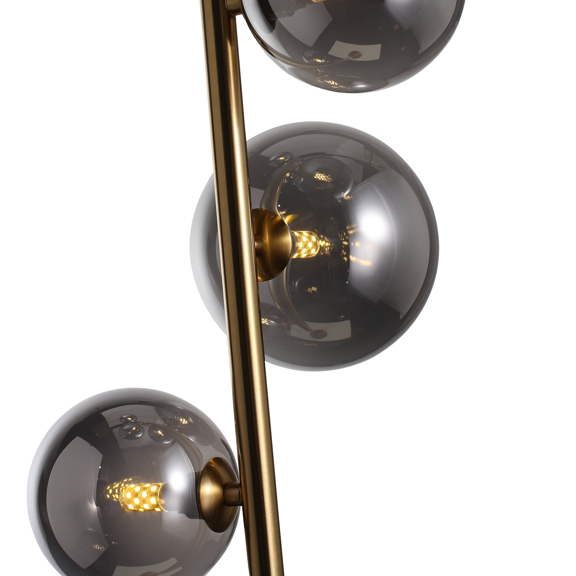 Valencia Gulvlampe Messing/Smoke-Nordic Seasons-OutletLamper.dk