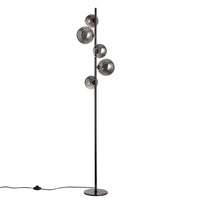 Valencia Gulvlampe Titanium/Smoke-Nordic Seasons-OutletLamper.dk