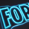 Fortnite Neon Væglampe