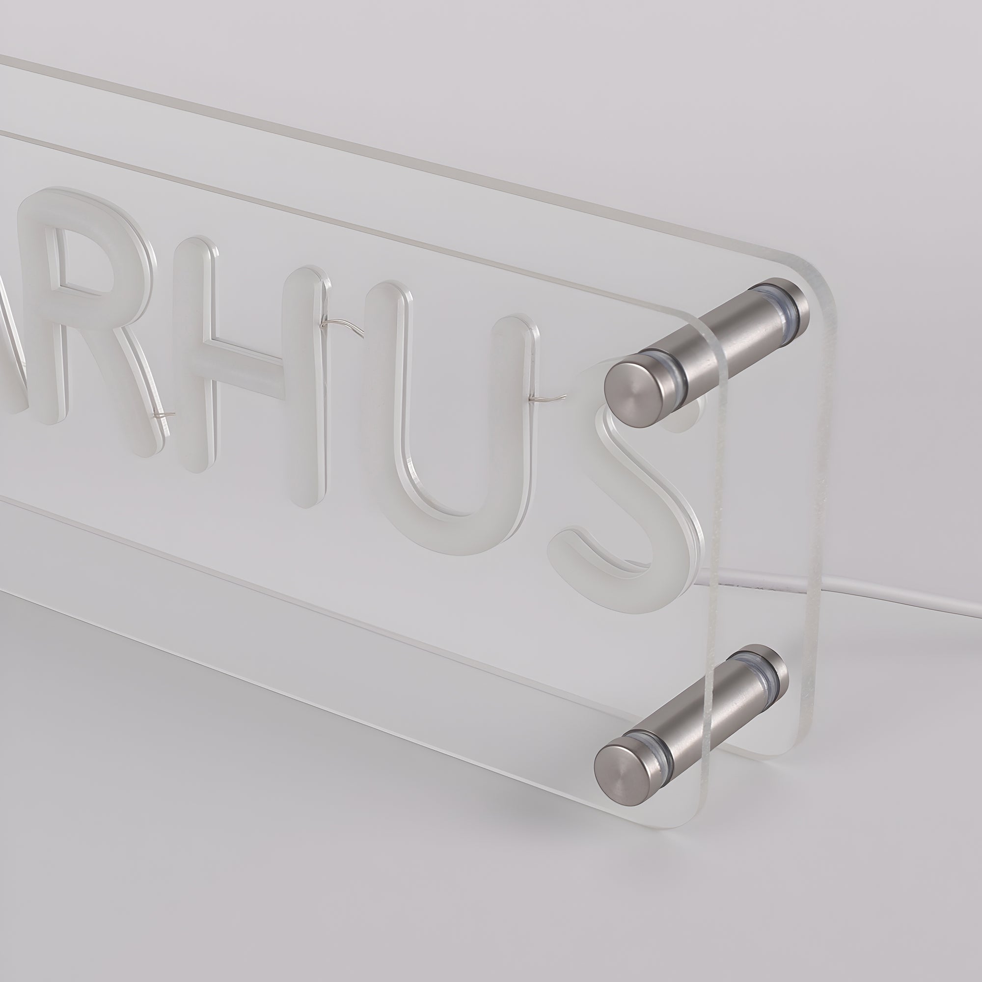 Århus LED Neon Box Bordlampe-Lightish-OutletLamper.dk