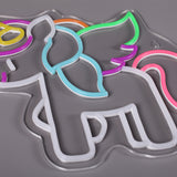 Unicorn Baby Neon Væglampe-Lightish-OutletLamper.dk