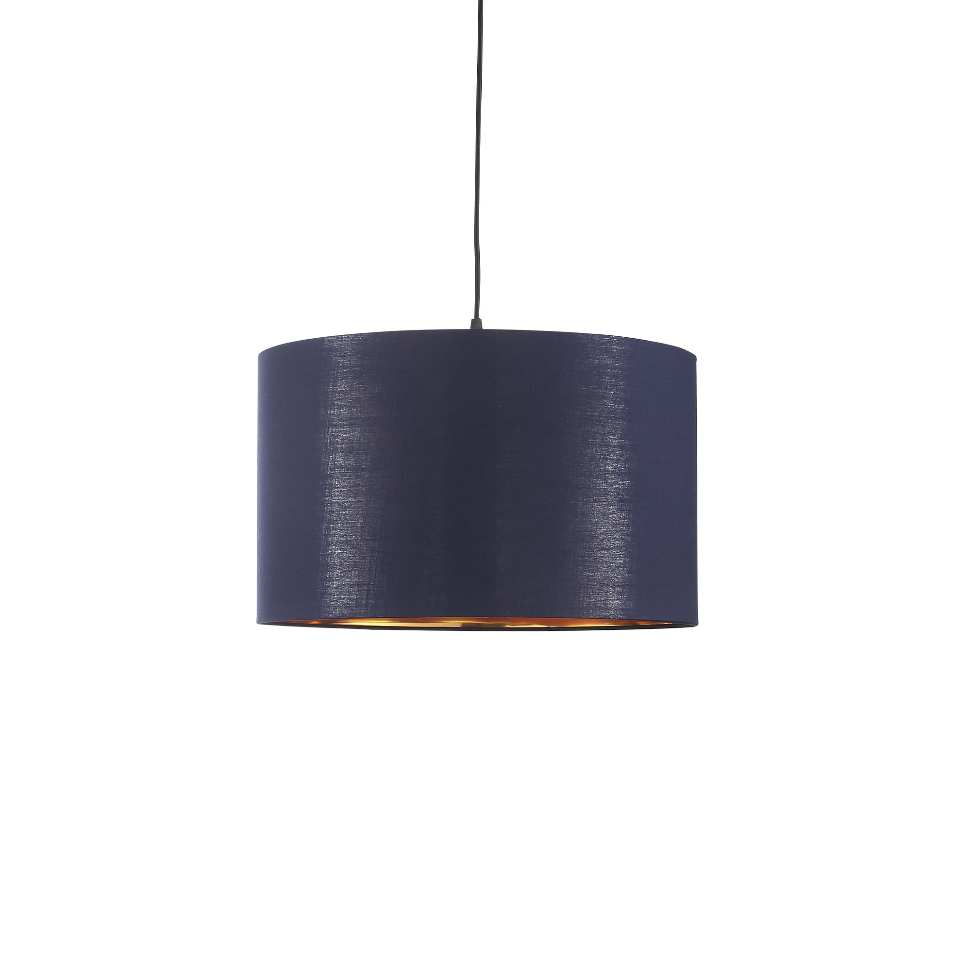 Drum Pendel Ø40 Blå/Messing-ShadesbyCPH-OutletLamper.dk