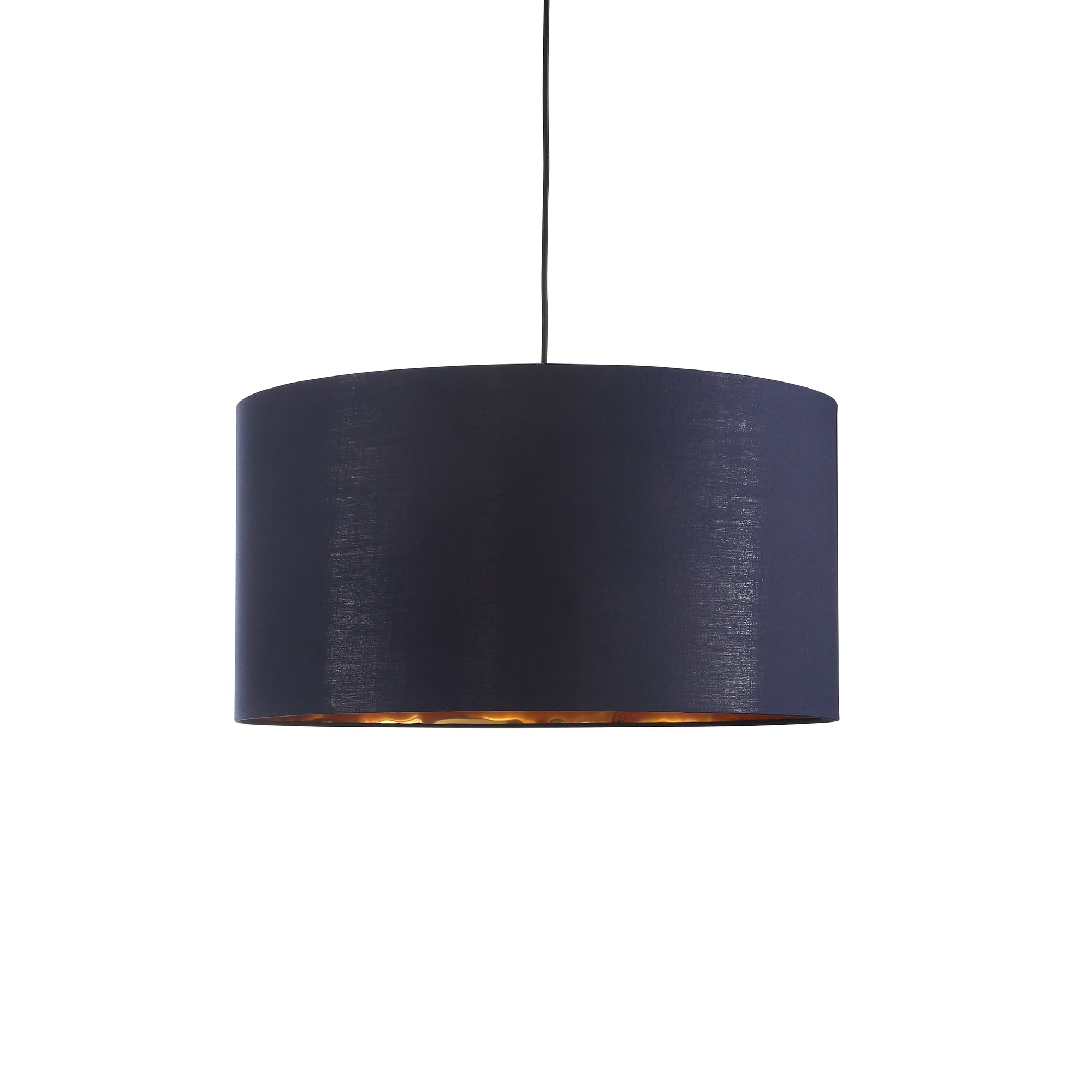 Drum Pendel Ø50 Blå/Messing-ShadesbyCPH-OutletLamper.dk