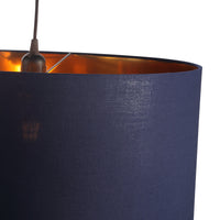 Drum Pendel Ø50 Blå/Messing-ShadesbyCPH-OutletLamper.dk