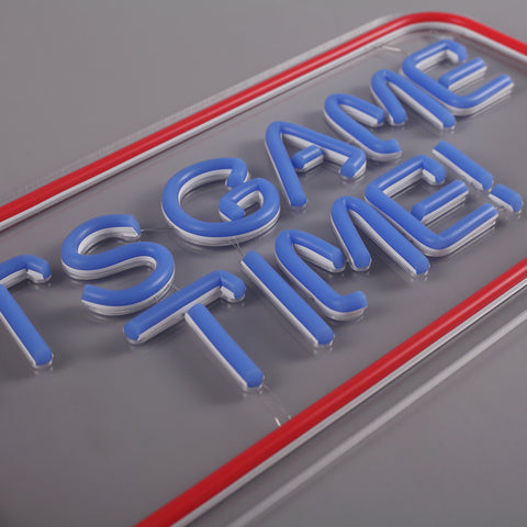 Its Game Time Neon Væglampe