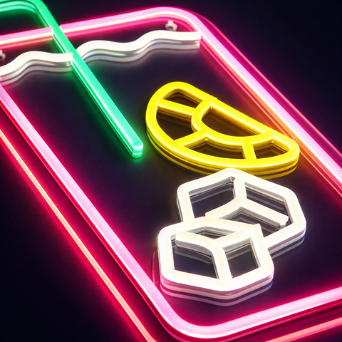 Iced Tea Neon Væglampe