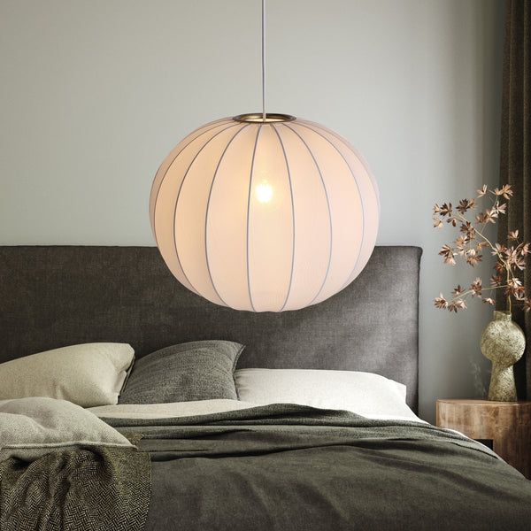 Cozy Pendel Ø45 Hvid