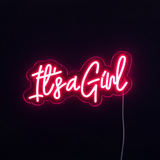Its a Girl Neon Væglampe