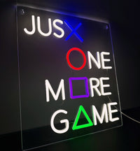 Just One More Game Neon Væglampe-Lightish-OutletLamper.dk