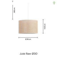 Juta hänge Ø30 