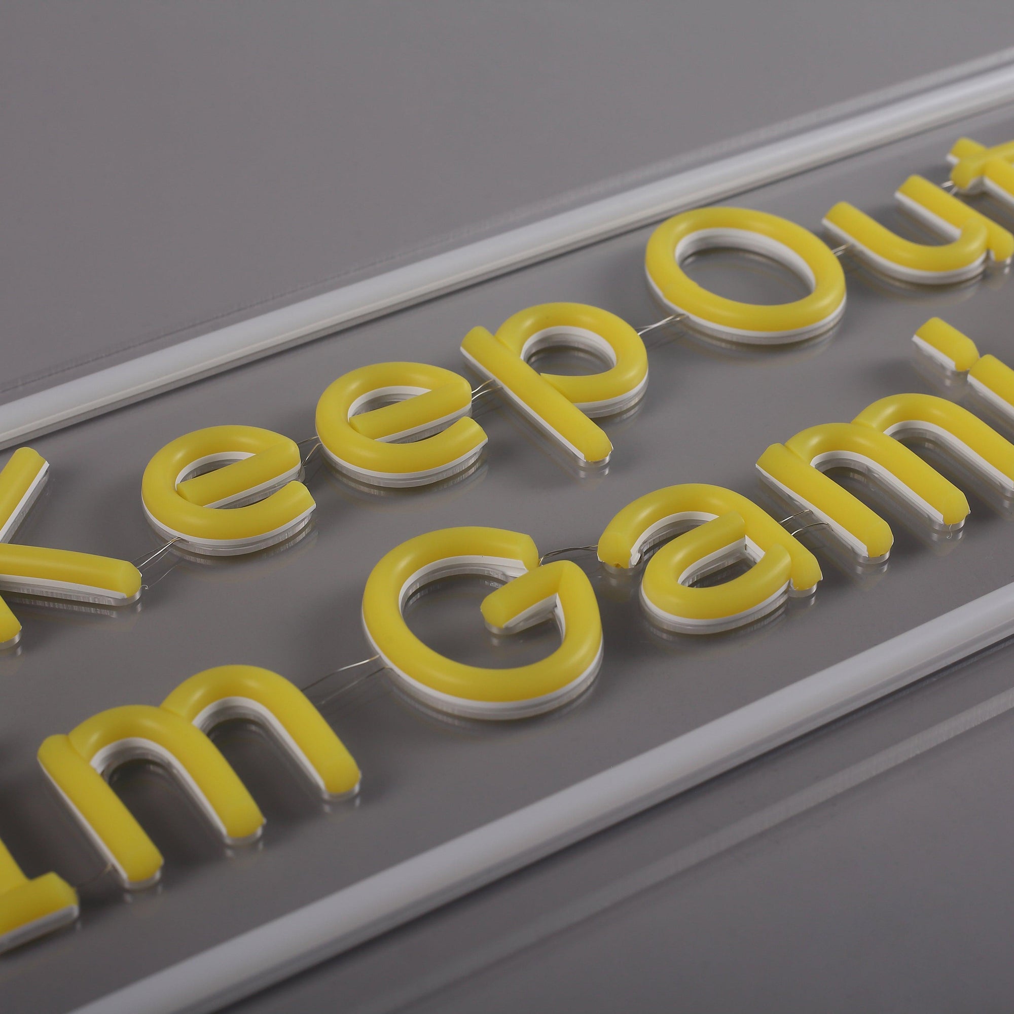 Keep Out Im Gaming Neon Væglampe-Lightish-OutletLamper.dk