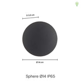 Sphere LED Ø14 Væglampe-Nordics Pro-OutletLamper.dk