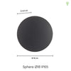 Sphere LED Ø18 IP54 Væglampe