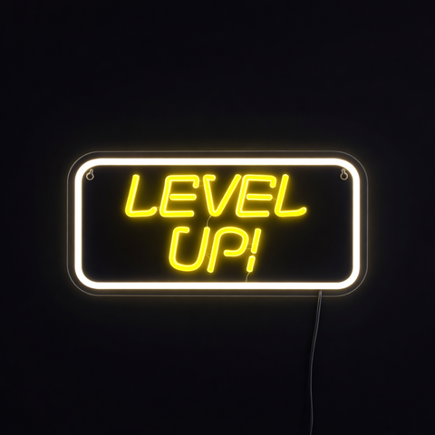 Level Up Neon Væglampe