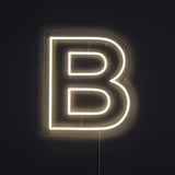 Bogstav B Neon Væglampe-Lightish-OutletLamper.dk