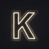 Bogstav K Neon Væglampe-Lightish-OutletLamper.dk
