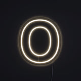 Bogstav O Neon Væglampe-Lightish-OutletLamper.dk