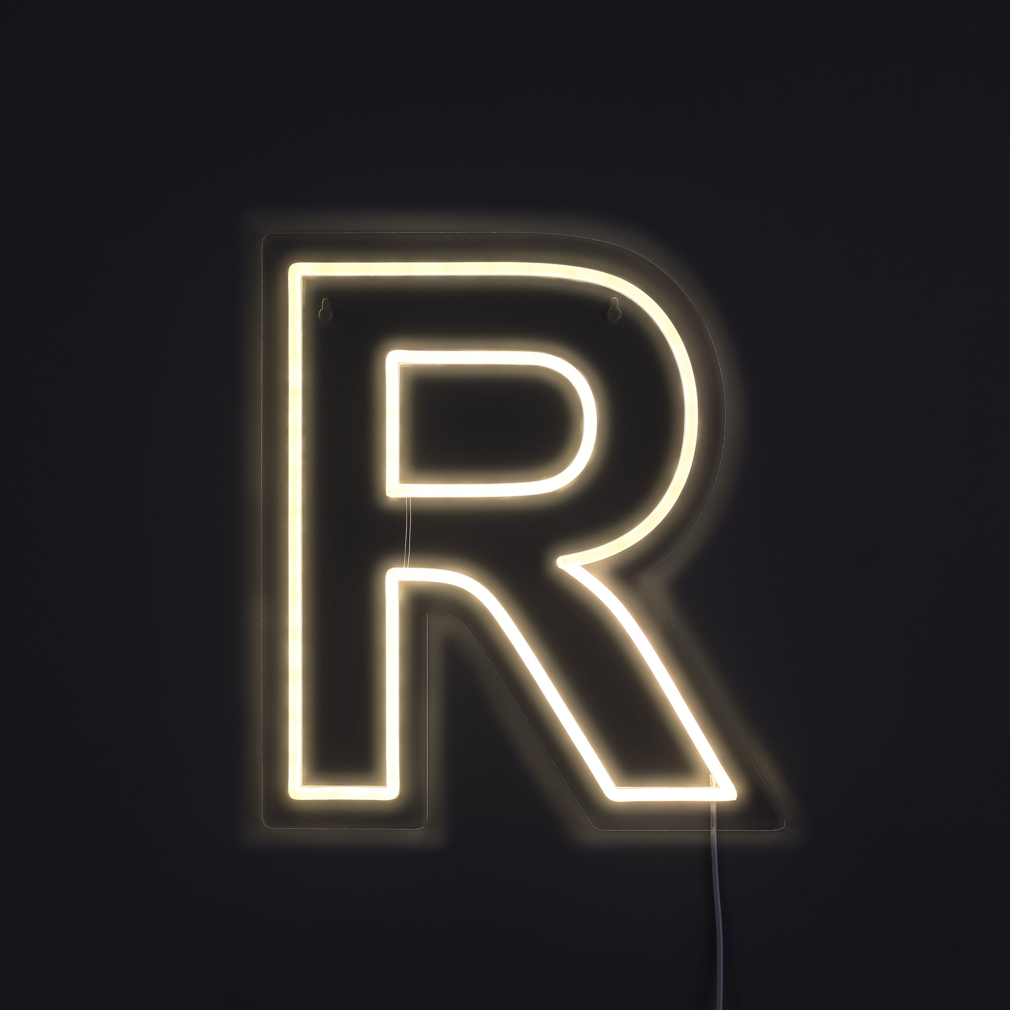 Bogstav R Neon Væglampe-Lightish-OutletLamper.dk
